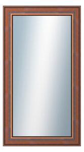 DANTIK - Zarámované zrcadlo - rozměr s rámem cca 50x90 cm z lišty ANGLIE hnědá (561)