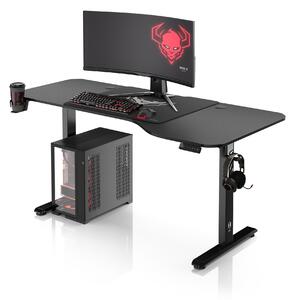 Výškově Nastavitelný Pracovní Stůl Diablo X-Tensio 1600 Černý | | Diablo Chairs