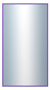 DANTIK - Zarámované zrcadlo - rozměr s rámem cca 50x90 cm z lišty Hliník modrá m. | P02-242 (7002242)