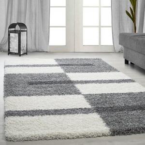 Vopi | Kusový koberec Gala 2505 light grey - Kruh 120 cm průměr