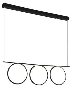 Závěsné LED svítidlo Loop, 1x LED 60w, 3000k, b