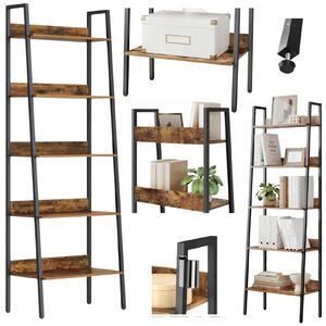 Regál Songmics 60 cm x 170 cm x 30 cm černý