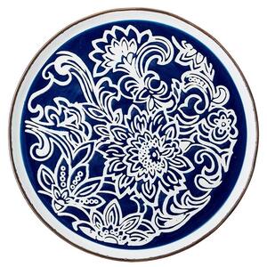 Keramický obědový talíř Molly Blue Plate 24 cm B