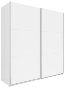 SKŘÍŇ S POSOUVACÍMI DVEŘMI, bílá, 200/216/64 cm Boxxx - Šatní skříně, Online Only
