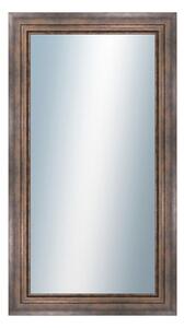 DANTIK - Zarámované zrcadlo - rozměr s rámem cca 50x90 cm z lišty TRITON široký měď antik (2951)