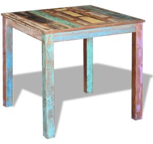 PerfektníDomov Jídelní stůl Coila - masivní dřevo | 80x82x76cm