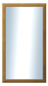 DANTIK - Zarámované zrcadlo - rozměr s rámem cca 50x90 cm z lišty LEDVINKA hnědá (1441)