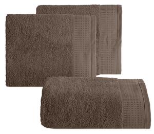 FROTÉ RUČNÍK STELLA09 50X90 CM HNĚDÁ