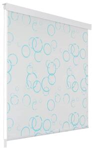 Sprchová roleta - bublinkový vzor | 80x240 cm