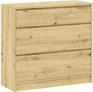 Komoda Intermeble 99 x 40 x 93 cm bílá