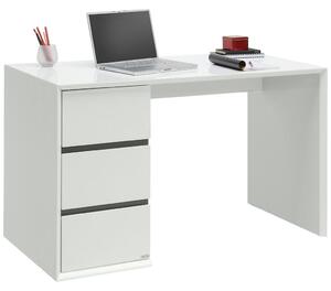 PSACÍ STŮL, černá, bílá, 125/60/76 cm Xora - Psací stoly