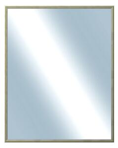 DANTIK - Zarámované zrcadlo - rozměr s rámem cca 80x100 cm z lišty Y-ka žlutá linka (3127)