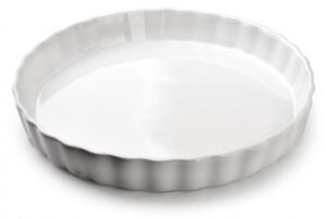 Mondex Porcelánová forma na koláče BASIC 26 cm bílá