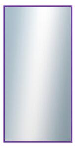 DANTIK - Zarámované zrcadlo - rozměr s rámem cca 50x100 cm z lišty Hliník modrá m. | P02-242 (7002242)