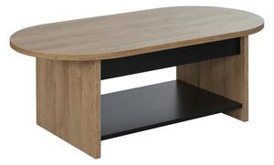 KONFERENČNÍ STOLEK, barvy dubu, kompozitní dřevo, 110/55/39 cm MID.YOU, Online Only