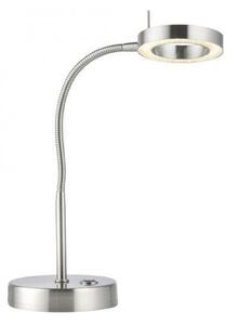 PAUL NEUHAUS LED stolní lampa stříbrná nastavitelné 3 krokové stmívání dotykovým stmívačem teplé bílé světlo 3000K PN 4181-55