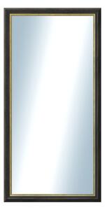 DANTIK - Zarámované zrcadlo - rozměr s rámem cca 50x100 cm z lišty Anversa černá AU (3149)