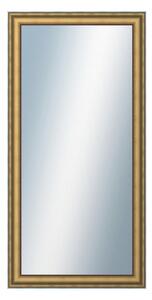 DANTIK - Zarámované zrcadlo - rozměr s rámem cca 50x100 cm z lišty DOPRODEJ|METAL AU prohlá velká (3022)