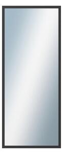 DANTIK - Zarámované zrcadlo - rozměr s rámem cca 50x120 cm z lišty Hliník černá | P05-021 (7005021)