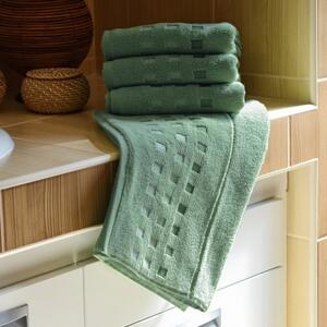 Polášek mikrofroté ručník Zora mint 50x100 cm