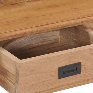 Psací stůl - masivní teakové dřevo | 90x50x100 cm