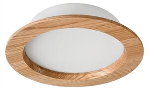 LED Podhledové svítidlo WOODY SPOT LED/16,5W/230V 4000K dub pr. 18,5 cm