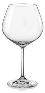 BOHEMIA VIOLA SKLENICE NA VÍNO 570ML SADA 6 KS