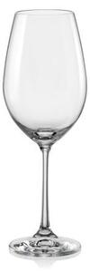 BOHEMIA VIOLA SKLENICE NA ČERVENÉ VÍNO 350ML SADA 6KS