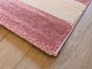 Vopi | Dětský koberec Kiddo A1087 pink - 80 x 150 cm
