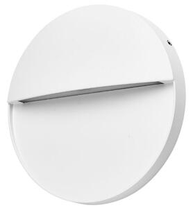 LED venkovní nástěnné svítidlo - osvětlení schodiště Sevilla 16cm, bílé, teplé světlo 6W
