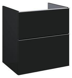 Elita Look, skříňka pro umyvadlo na pultovou desku 60x45x64 cm 2S PDW, černá matná, ELT-168110