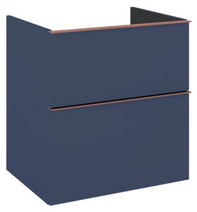 Elita Look, skříňka pro umyvadlo na pultovou desku 60x45x64 cm 2S PDW, modrá matná, ELT-168578