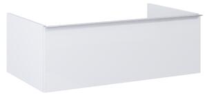 Elita Look, závěsná skříňka pro umyvadlo na desku 80x45x28 cm 1S PDW, bílá matná, ELT-167604