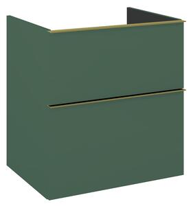 Elita Look, skříňka pro umyvadlo na pultovou desku 60x45x64 cm 2S PDW, zelená matná, ELT-168564