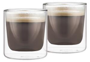 WEIS Sada 2 ks sklenic na kávu s dvojitým sklem 150 ml