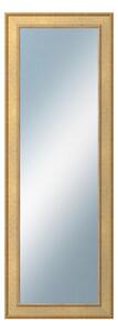 DANTIK - Zarámované zrcadlo - rozměr s rámem cca 50x140 cm z lišty TOOTH zlatá (2778)