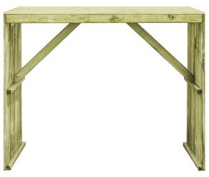 Barový stůl z FSC impregnované borovice | 130x60x110 cm