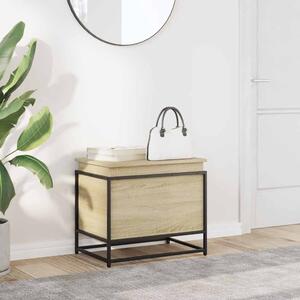 Úložný box s víkem dub sonoma 60x40x51,5 cm kompozitní dřevo