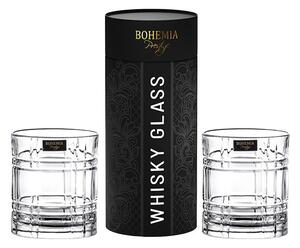 BOHEMIA PRESTIGE SEMPRÉ SKLENICE NA WHISKY V TUBĚ 340 ML SADA 2KS