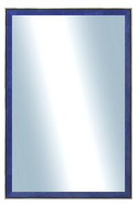 DANTIK - Zarámované zrcadlo - rozměr s rámem cca 40x60 cm z lišty Inclinata colori modrá (3139)