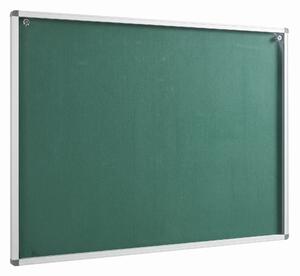 Vnitřní magnetická vitrína, zelená, jedno křídlo, 900 x 1200 mm