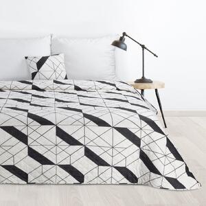 PŘEHOZ NA POSTEL D91 GEO 01 200X220 CM VZOROVANÁ