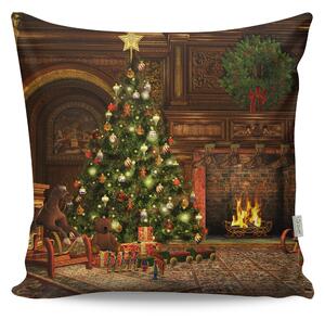 ASIR Dekorativní polštář VÁNOČNÍ STROMEK 43 cm bavlna/polyester