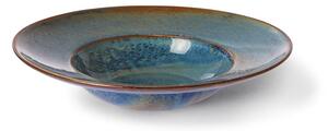 Keramický talíř na těstoviny Rustic Blue 28,5 cm