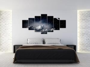 Obraz - Hvězdná obloha (210x100 cm)