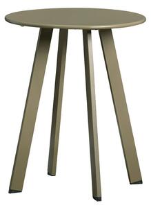 Zelený železný zahradní konferenční stolek WOOOD Fer, ø 40 cm