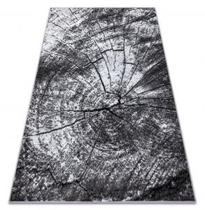 Weltom Kusový koberec BCF Morad PAŘEZ STROMU Dřevo šedý Rozměr: 60x110 cm