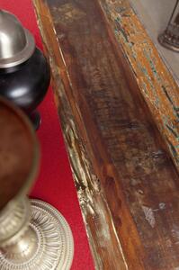 COLORES Jídelní stůl 80x80 cm, staré dřevo