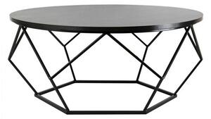 HowHomely Konferenční stolek DIAMOND 41,5x90 cm černá DD0046
