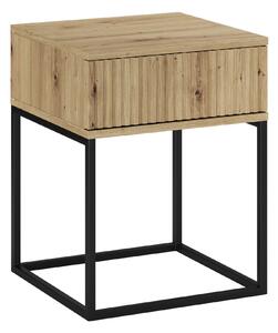 Comad Noční stolek Spello 40 se zásuvkou - dub artisan